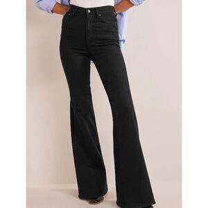 BODEN Super Flare Jeans Size 27 x32 Ultra High Rise Exaggerated Skinny Flare NEW